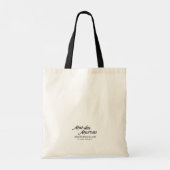 Happy Spring Tulip Girl Tote Bag トートバッグ (裏面)