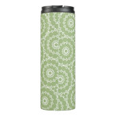 Happy Spring Wavy Circle Green タンブラー (裏面)