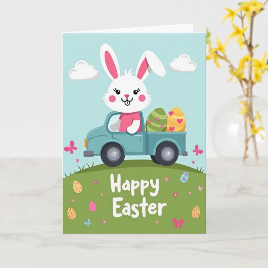 Happy Springtime Delivery Card カード (黄色い花)