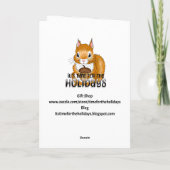 Happy Squirrel Appreciation Day | January 21st カード (裏面)