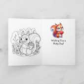 Happy Squirrel Appreciation Day | January 21st カード (内部)