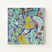 Happy Squirrel Sketchpadノートブック ノートブック (裏面)