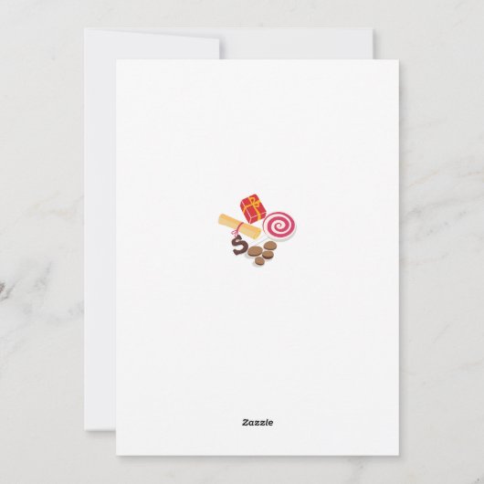 Happy St. Nicholas Day Greeting シーズンカード (裏面)