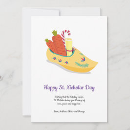 Happy St. Nicholas Day Greeting シーズンカード