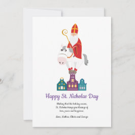 Happy St. Nicholas Day Greeting シーズンカード