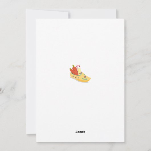 Happy St. Nicholas Day Greeting シーズンカード (裏面)