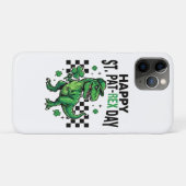 Happy St Pat-Rex Day Dinosaur Party Case-Mate iPhoneケース (裏面(横))