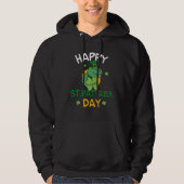 Happy St Pat Rex Day St Patricks Dinosaur Toddler  パーカ (正面)