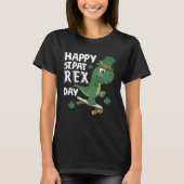 Happy St Pat Rex Day St Patricks Dinosaur Toddler  Tシャツ (正面)