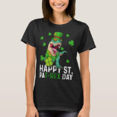 Happy St Pat Trex Day Dinosaur St Patricks Day Tod Tシャツ (正面)
