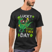 Happy St Pat Trex Day Dinosaur St Patricks Day Tod Tシャツ (正面)