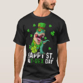 Happy St Pat Trex Day Dinosaur St Patricks Day Tod Tシャツ (正面)