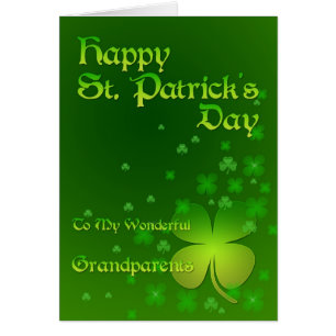 Happy St Patrickのデイカード