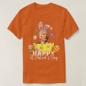 Happy St Patrick Day Funny Joe Biden Easter Holida Tシャツ (デザイン正面)