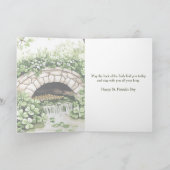 Happy St. Patrick’s Day Card – Green Shamrocks カード (内部)