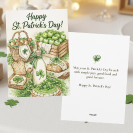 Happy St. Patrick’s Day Card | Irish Cottage シーズンカード