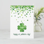 Happy St. Patrick’s Day – Classic Irish Celebratio シーズンカード (スタンド正面)