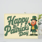 Happy St. Patrick’s Day Cute Leprechaun (スタンド正面)