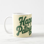 Happy St. Patrick’s Day Cute Leprechaun コーヒーマグカップ (左)