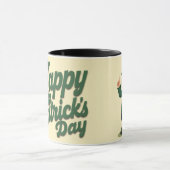 Happy St. Patrick’s Day Cute Leprechaun マグカップ (中央)