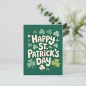 Happy St Patrick’s Day Greeting Card シーズンカード (スタンド正面)