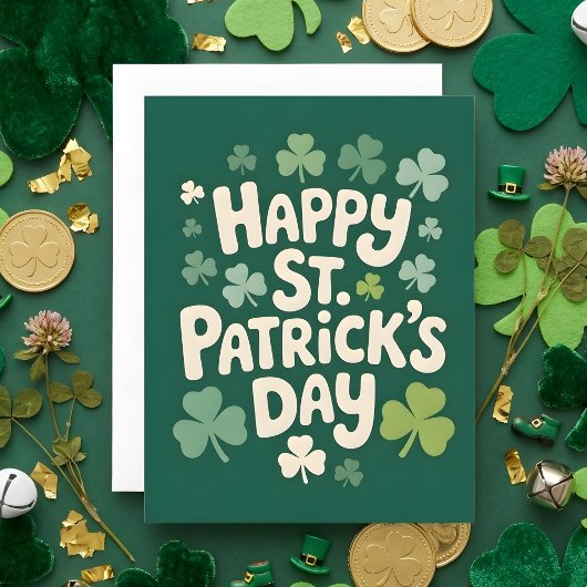 Happy St Patrick’s Day Greeting Card シーズンカード