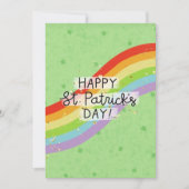 Happy St Patrick’s Day Irish Greeting Card シーズンカード (正面)