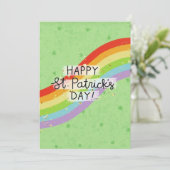 Happy St Patrick’s Day Irish Greeting Card シーズンカード (スタンド正面)