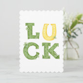 Happy St Patrick’s Day Irish Greeting Card シーズンカード (スタンド正面)