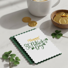 Happy St Patrick’s Day Irish Greeting Card シーズンカード