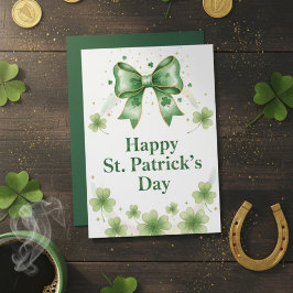Happy St Patrick’s Day Irish Greeting Card シーズンカード