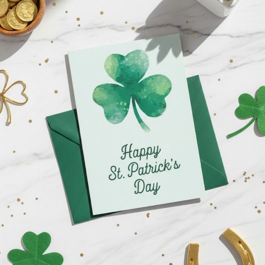 Happy St Patrick’s Day Irish Greeting Card シーズンカード