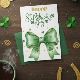 Happy St Patrick’s Day Irish Greeting Card シーズンカード