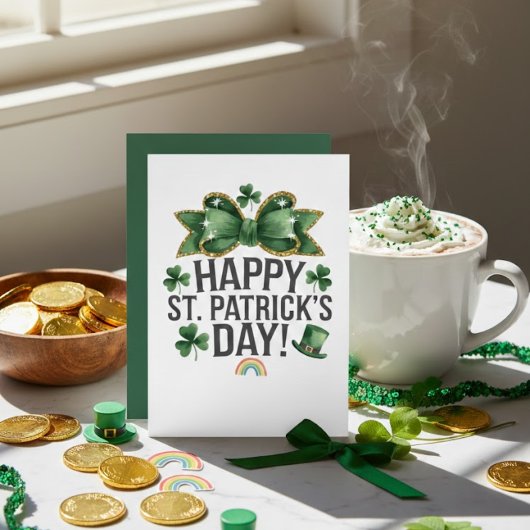Happy St Patrick’s Day Irish Greeting Card シーズンカード