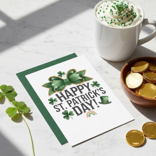 Happy St Patrick’s Day Irish Greeting Card シーズンカード