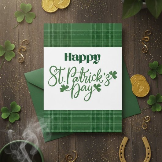 Happy St Patrick’s Day Irish Greeting Card シーズンカード
