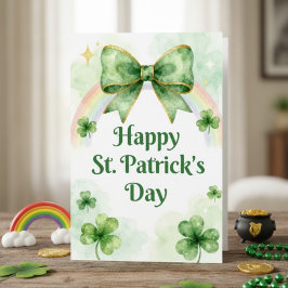 Happy St Patrick’s Day Irish Greeting Card シーズンカード