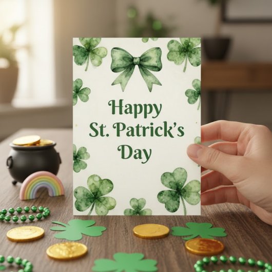 Happy St Patrick’s Day Irish Greeting Card シーズンカード
