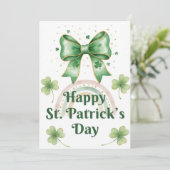 Happy St Patrick’s Day Irish Greeting Card シーズンカード (スタンド正面)