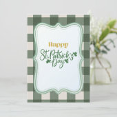 Happy St Patrick’s Day Irish Greeting Card シーズンカード (スタンド正面)