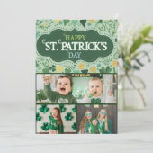 Happy St Patrick’s Day Irish Greeting Card シーズンカード (スタンド正面)