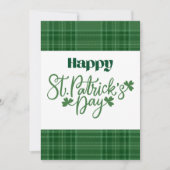 Happy St Patrick’s Day Irish Greeting Card シーズンカード (正面)