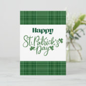 Happy St Patrick’s Day Irish Greeting Card シーズンカード (スタンド正面)