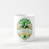 Happy St. Patrick’s Day Mug – Lucky Shamrock Coffe コーヒーマグカップ (中央)