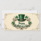 Happy St. Patrick’s Day Shamrock Design (正面)