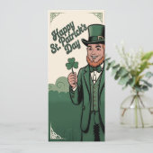 Happy St. Patrick’s Day Vintage Leprechaun (スタンド正面)