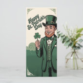 Happy St. Patrick’s Day Vintage Leprechaun (スタンド正面)