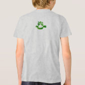 Happy St. Patrick’s Kid’s T-shirt with Back Print トライブレンドＴシャツ (裏面)