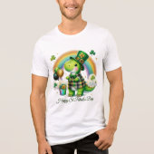Happy St. Patrick’s Men’s  トライブレンドＴシャツ (正面)