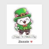 Happy St. Patrick’s Sticker シール (シート)